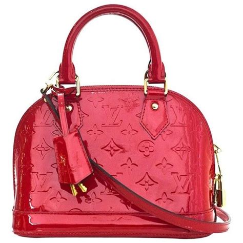 louis vuitton handbag red patent leather|louis vuitton monogram vernis handbags.